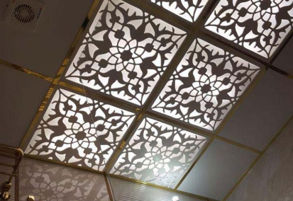 سقف معرق برای حمام