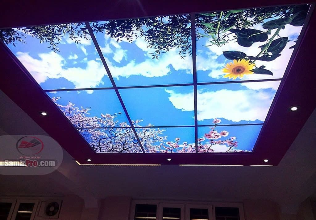 سقف آسمان مجازی حمام