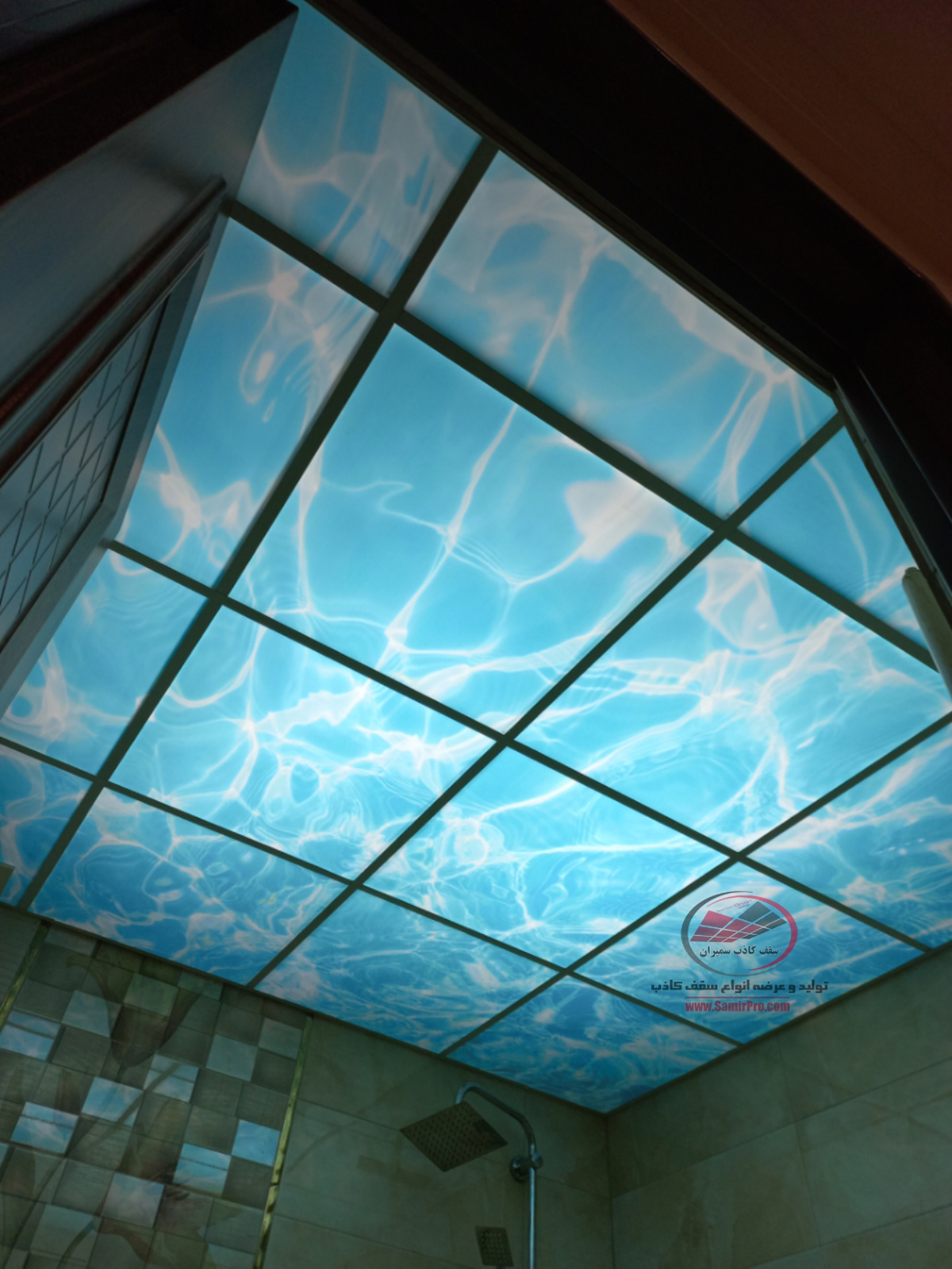 سقف کاذب آسمان مجازی حمام
