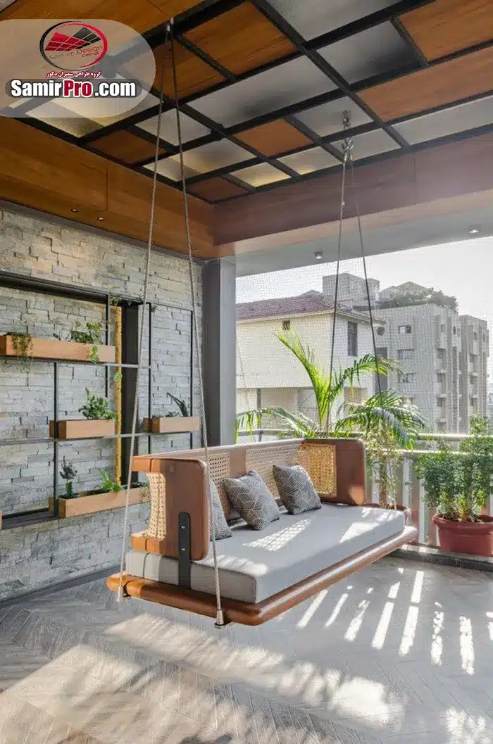 ایده سقف کاذب بالکن