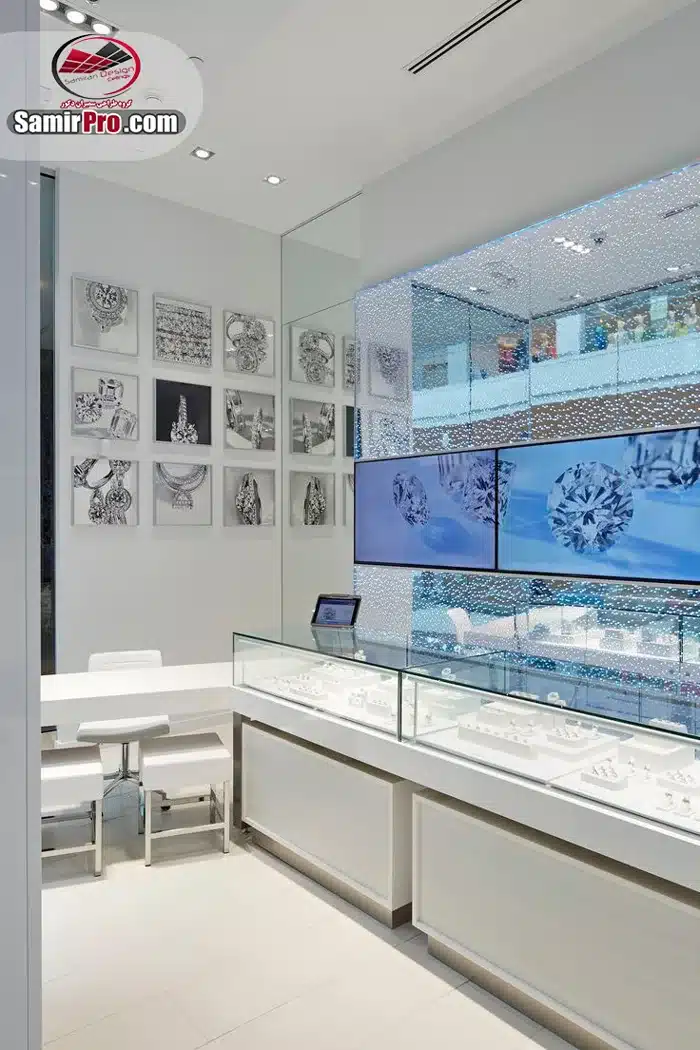 ایده های سقف کاذب مغازه طلا فروشی