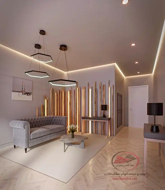 بهترین نورپردازی برای سقف کاذب