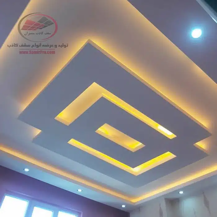 ایده های نورپردازی سقف کاذب