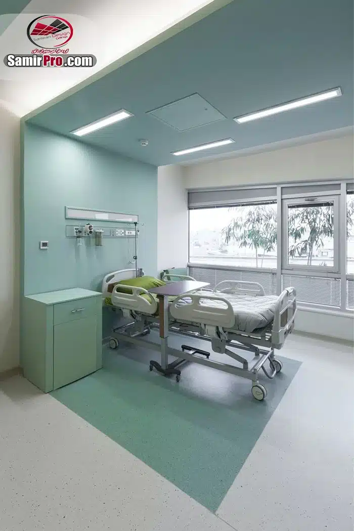 نصب سقف کاذب در بیمارستان