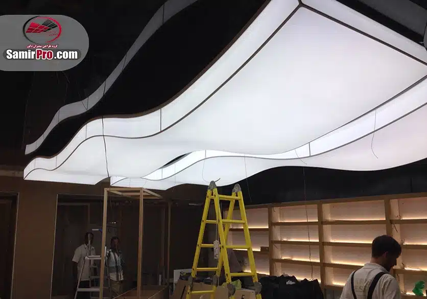 سقف سه بعدی متحرک