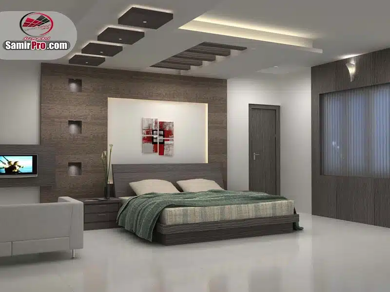 کاربرد کناف در دکوراسیون اتاق خواب