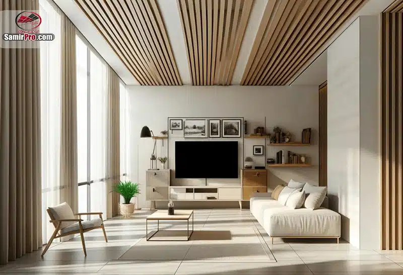 طرح سقف مینیمال پذیرایی