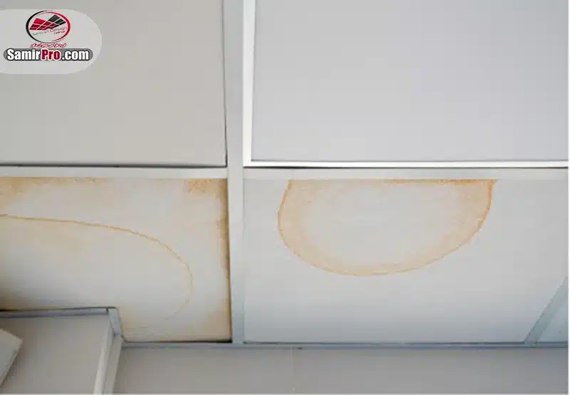 عوامل موثر بر آسیب رطوبت به سقف کاذب