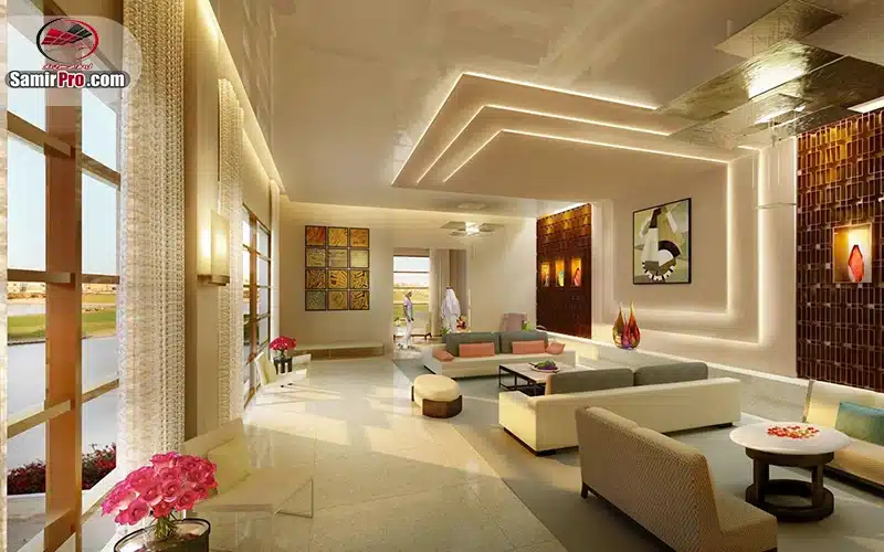 اهمیت سقف کاذب در زیبایی ظاهری دکوراسیون داخلی