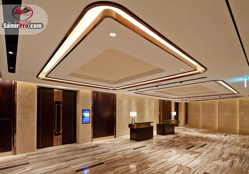 سقف کاذب برای لابی هتلها