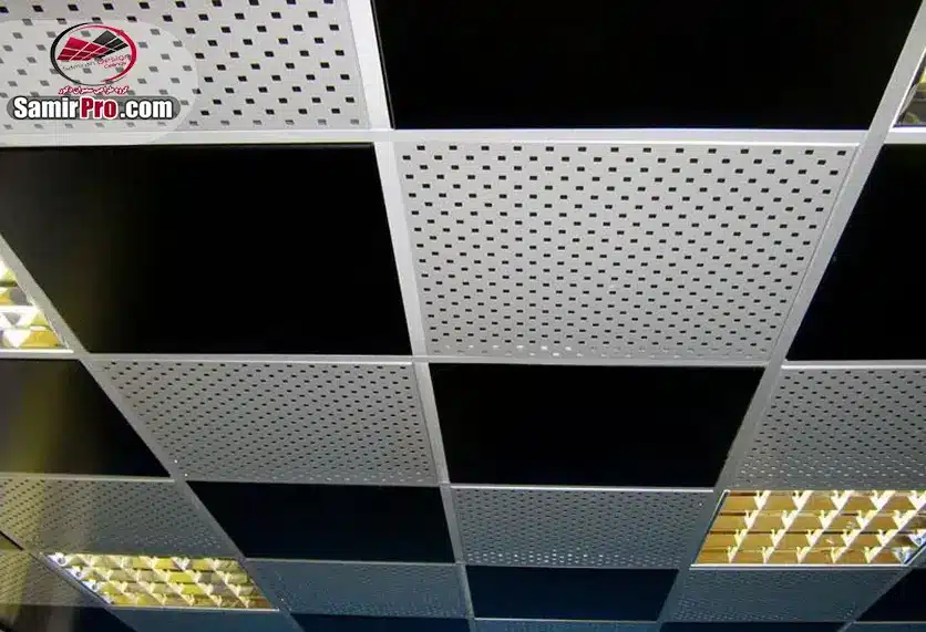 انواع طراحی های سقف کاذب مشبک