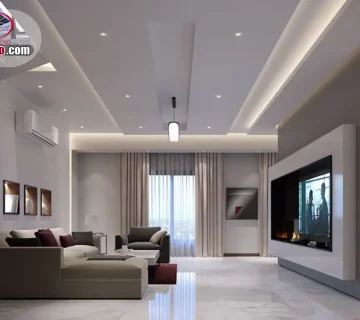 استفاده از سقف کاذب در طراحی‌های مینیمالیستی