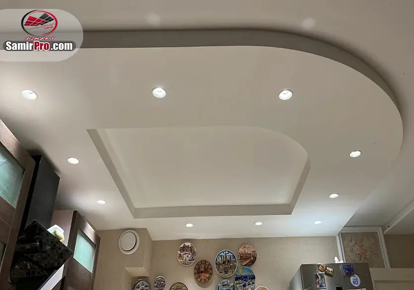 مقایسه سقف کاذب کامپوزیتی و گچی